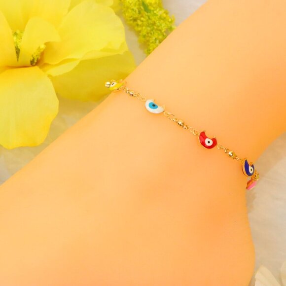"Minimalist Anklet, Sleek & Modern Design, Women’s Fashion, YC110044-A - Picture 5 of 10